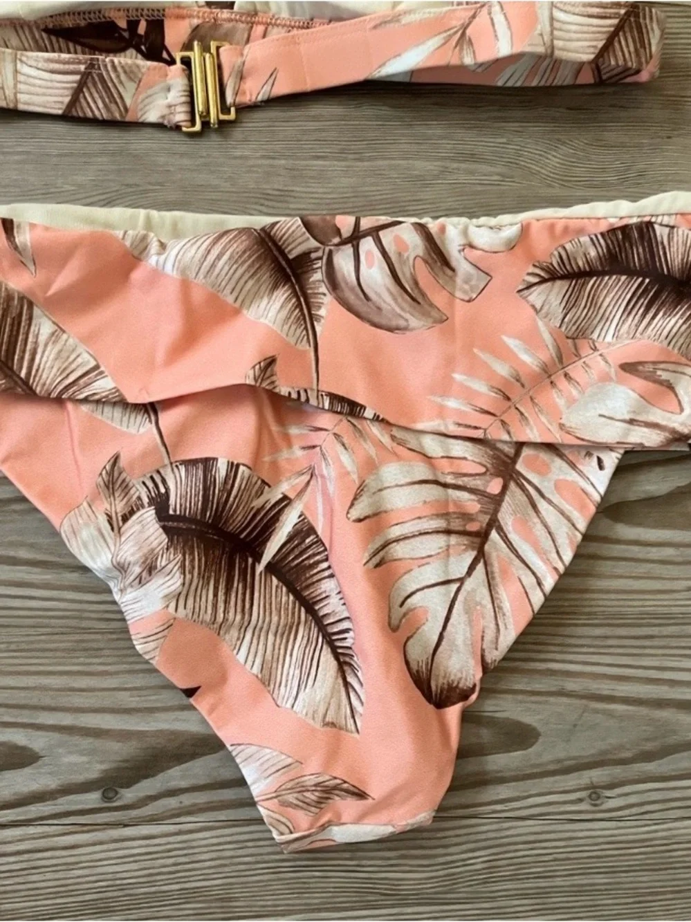 RENATA MALE Made in Italy 2 pc.Print Bikini Swim Suit. IT/44 US/SM. NWT